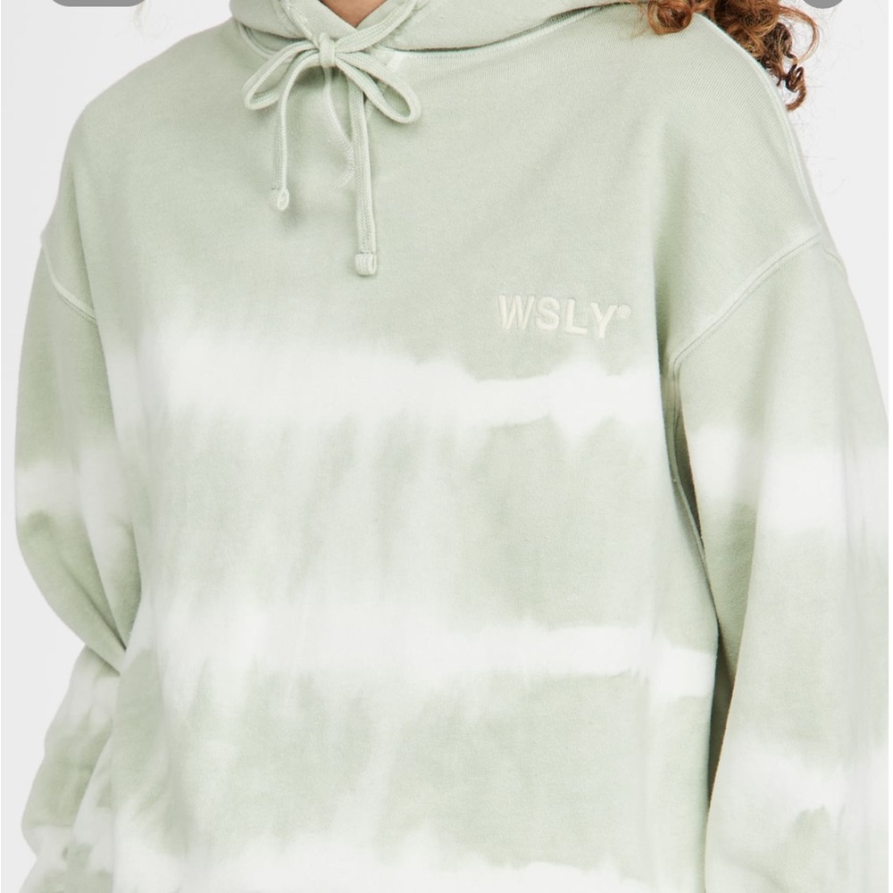 WSLY - The Ecosoft Crewneck Sweatshirt - Stone Tie Dye Size M